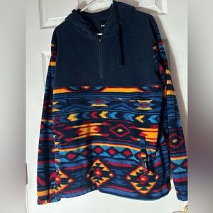 RSQ Men’s Hooded Fleece Sweater Size M